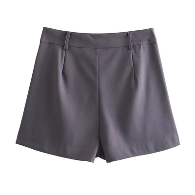 Dexo Luxe Linen Coord Set in Grey