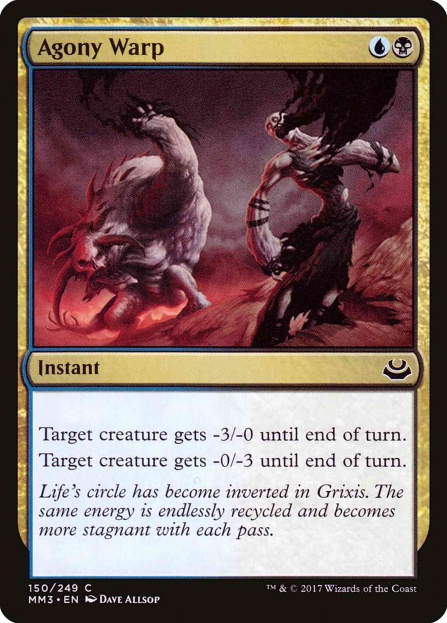 Agony Warp [150] [Modern Masters 2017] [Non-Foil]