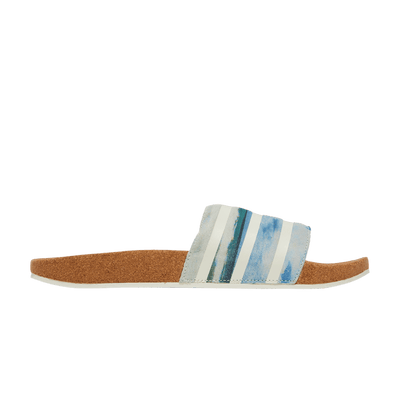 adidas Adilette Cork Slides Off White