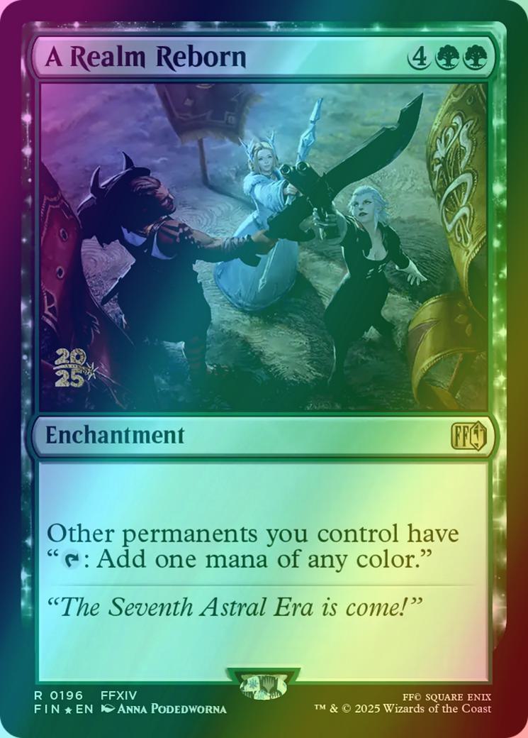 A Realm Reborn [196s] [Prerelease] [FINAL FANTASY: Promos] [Foil]