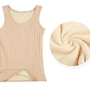 Roy Warm Tank Tops with Fleece Lining