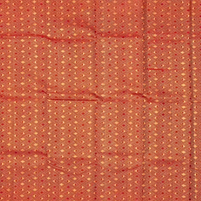 Blue Handloom Kanchipuram Silk Saree With Meena Buttas