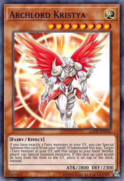 Archlord Kristya - DESO-EN050 - Super Rare - 1st Edition