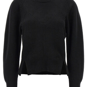 Alexander McQueen Chevron Corset Sweater