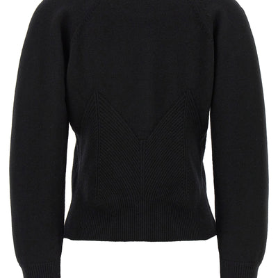 Alexander McQueen Chevron Corset Sweater