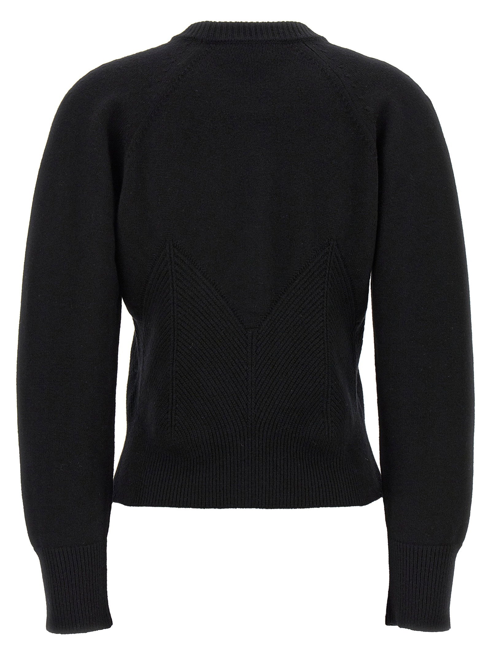 Alexander McQueen Chevron Corset Sweater