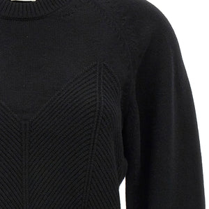 Alexander McQueen Chevron Corset Sweater