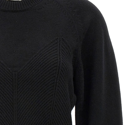 Alexander McQueen Chevron Corset Sweater