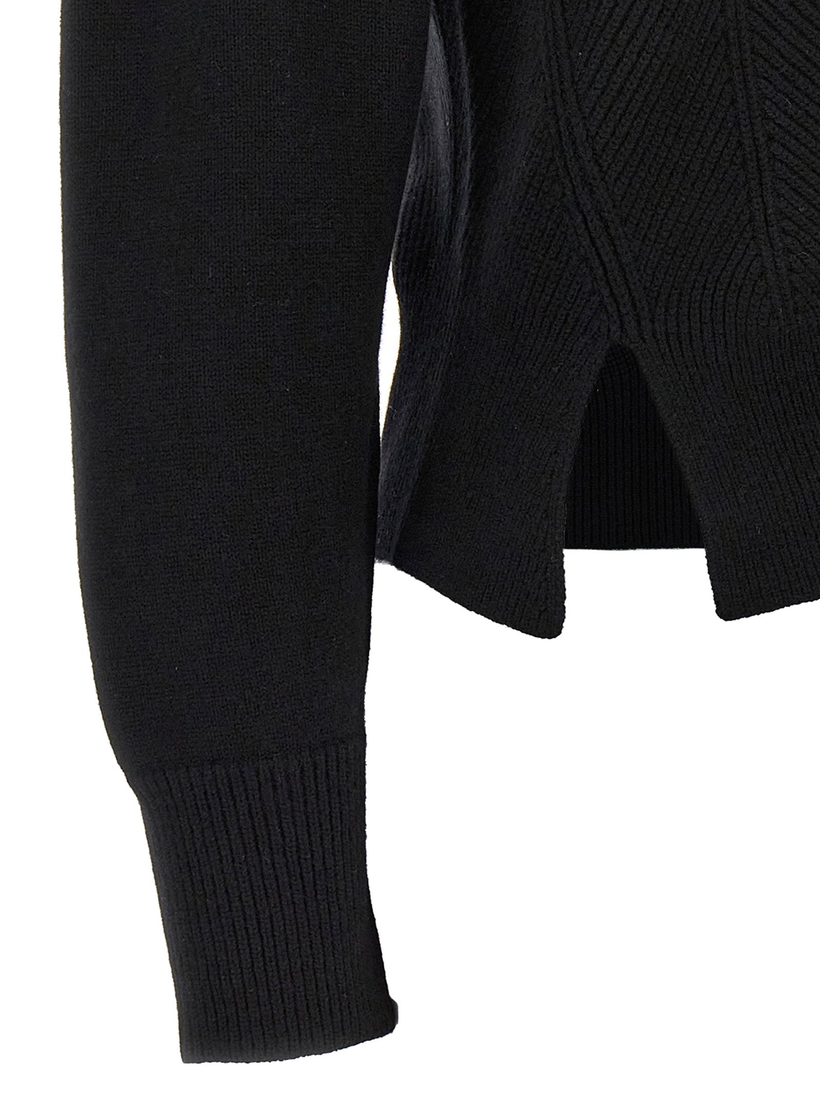 Alexander McQueen Chevron Corset Sweater