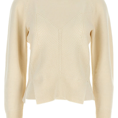 Alexander McQueen Chevron Corset Sweater