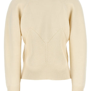 Alexander McQueen Chevron Corset Sweater