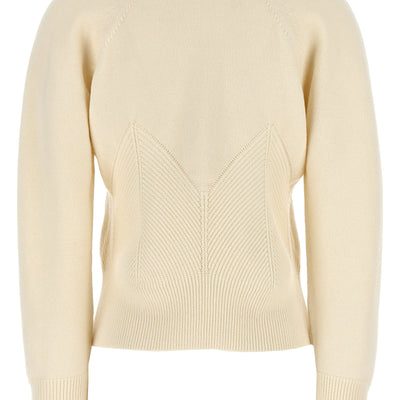 Alexander McQueen Chevron Corset Sweater