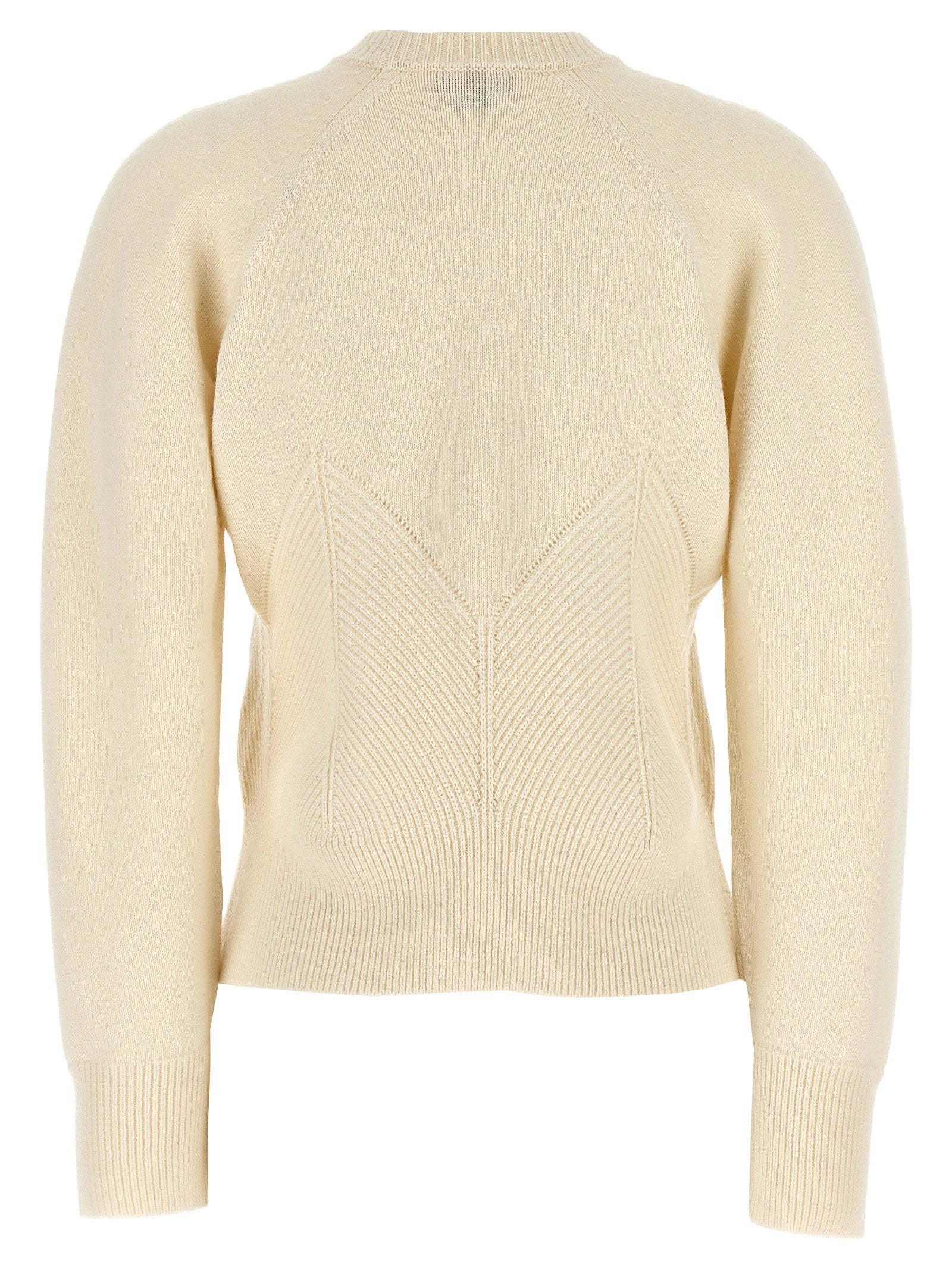 Alexander McQueen Chevron Corset Sweater
