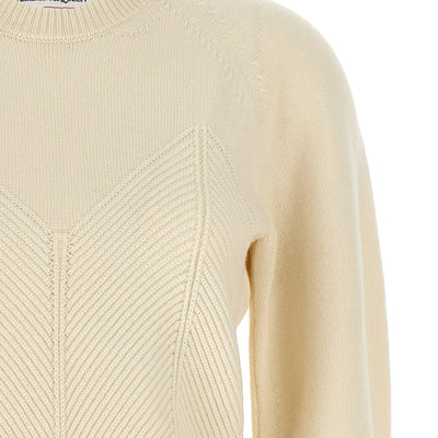 Alexander McQueen Chevron Corset Sweater