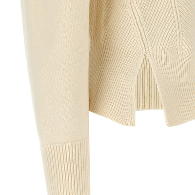Alexander McQueen Chevron Corset Sweater