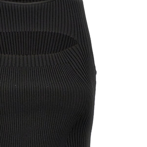 Alexander McQueen Ribbed Knit Dress
