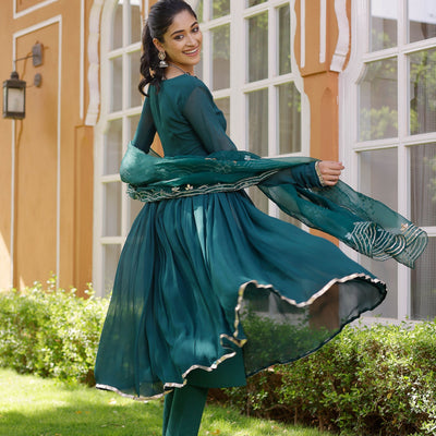 Odika Gotapatti Goergette Suit Set
