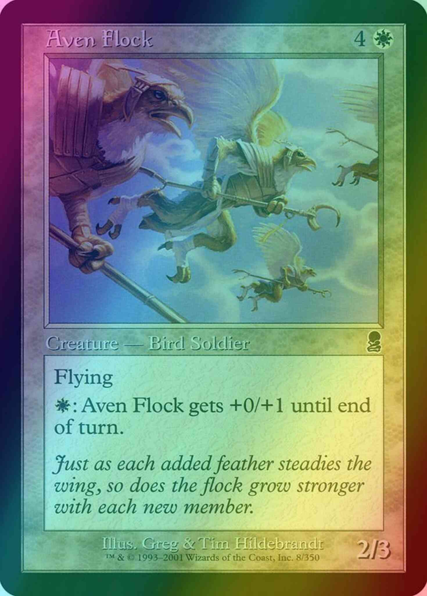Aven Flock [8] [Odyssey] [Foil]