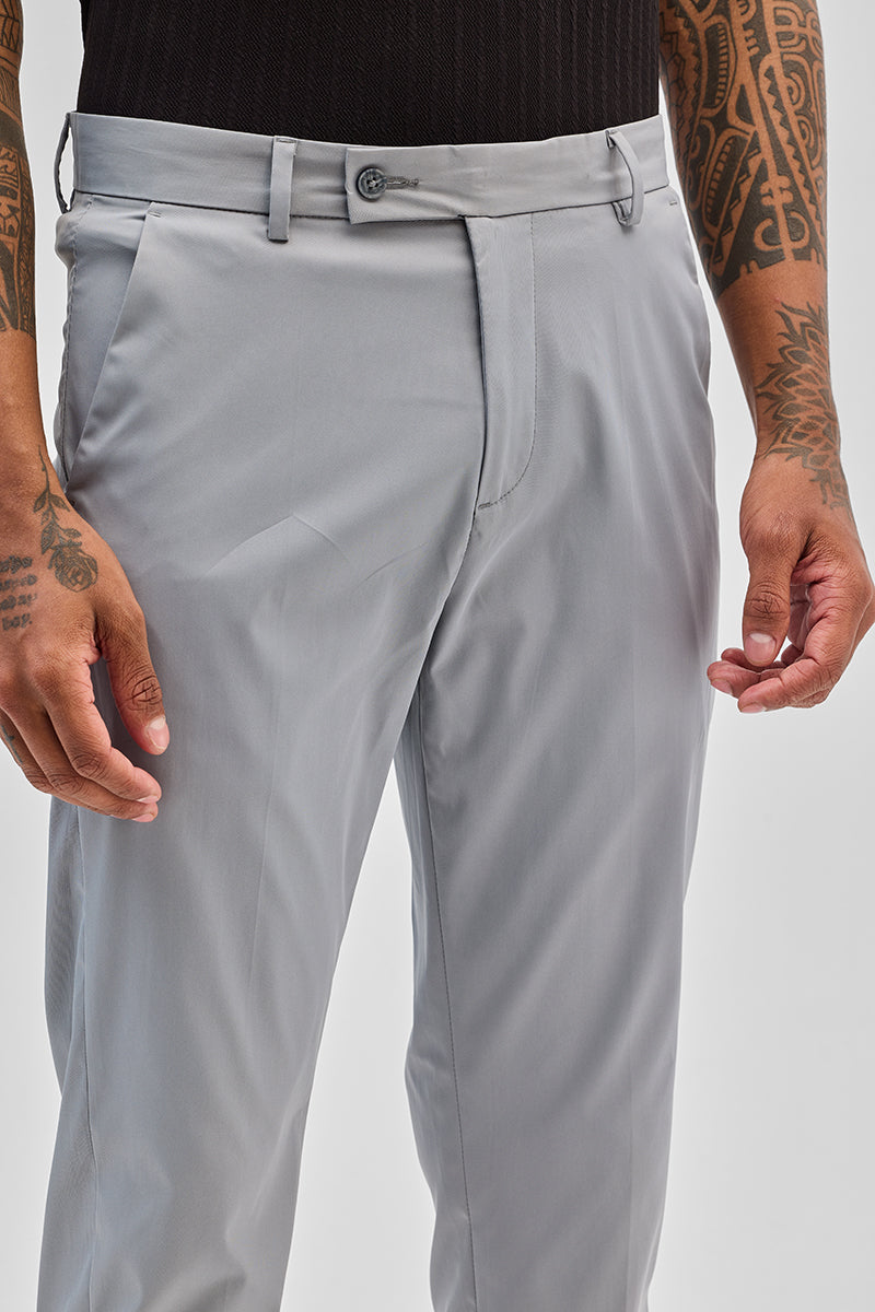Light Grey Slim Fit Chinos