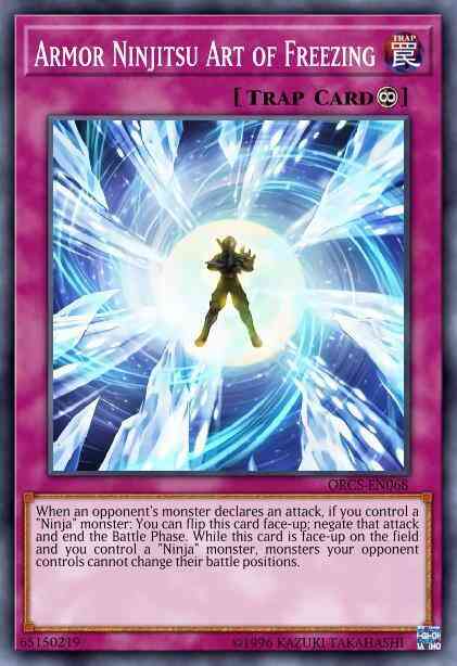 Armor Ninjitsu Art of Freezing - ORCS-EN068 - Common - 1st Edition