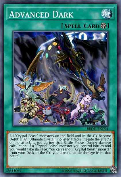 Advanced Dark - REDU-EN094 - Secret Rare - 1st Edition