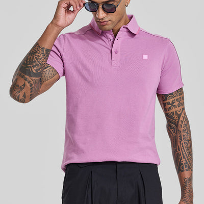 Believe Pink Polo T-Shirt