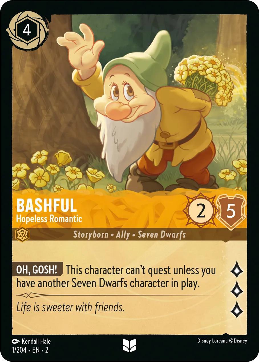 Bashful - Hopeless Romantic - 1/204 [Rise Of The Floodborn] [Non-Foil]