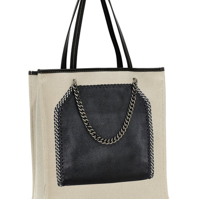 Stella Mccartney Trompe Loeil Print On Shopping Bag