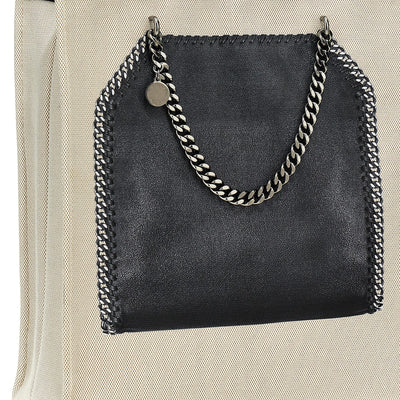 Stella Mccartney Trompe Loeil Print On Shopping Bag