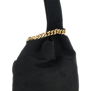 Stella Mccartney Wristlet Suede Handbag
