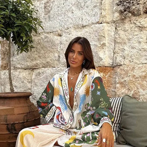 Misco Summer Holiday Abstract Coord Set