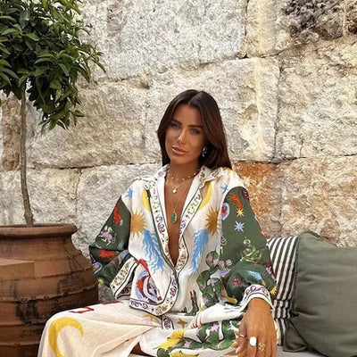 Misco Summer Holiday Abstract Coord Set