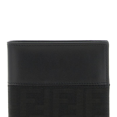 Fendi Ff Jacquard Wallet