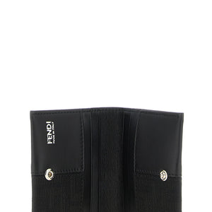 Fendi Ff Jacquard Cardholder