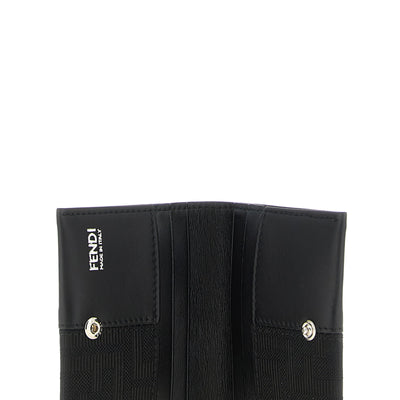 Fendi Ff Jacquard Cardholder