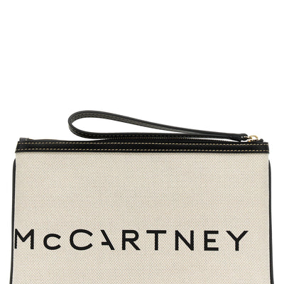 Stella Mccartney Logo Clutch Bag