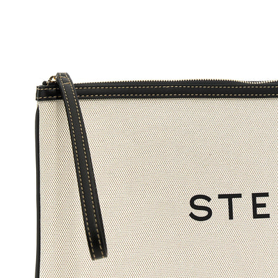 Stella Mccartney Logo Clutch Bag