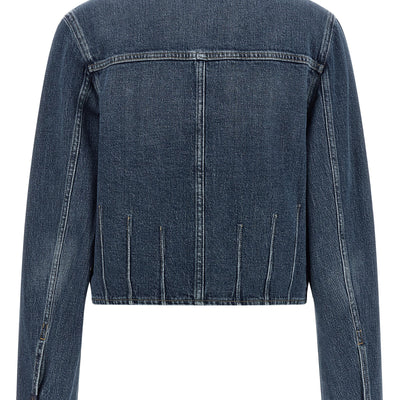 7 For All Mankind Darted Shrunken Jacket