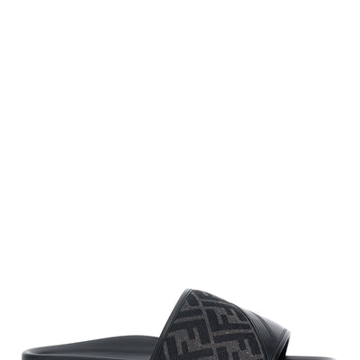 Fendi Diagonal Sandals
