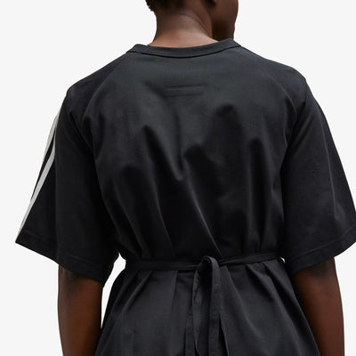 Y-3 | SAIL CLOSURE SHORT SLEEVE TEE  { BLACK