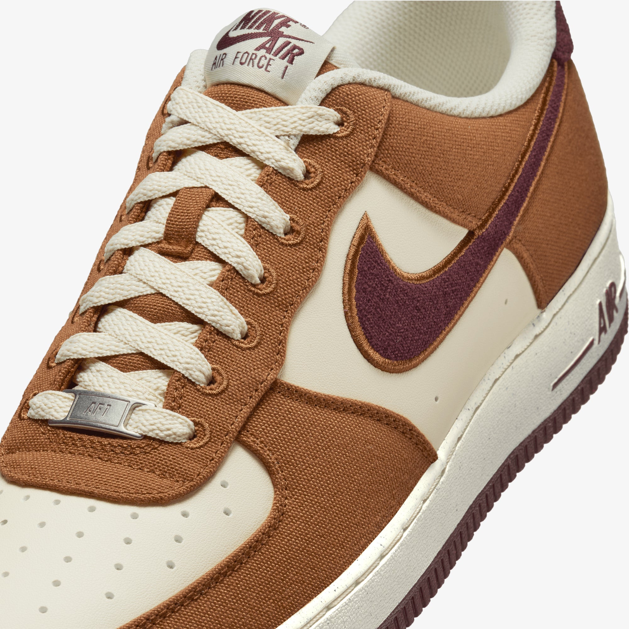 nike air force 1 little burgundy