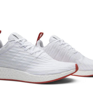 adidas NMD R2 White Core Red Two Toned