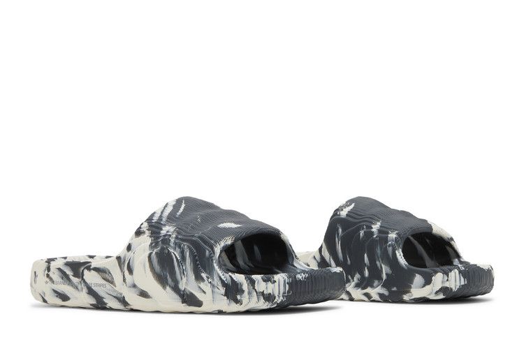 adidas Adilette 22 Slides Carbon Aluminum