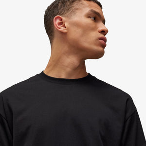 Y-3 |  BOXY SHORT SLEEVE TEE { BLACK
