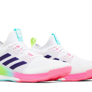 adidas Crazyflight Mid White Purple Aqua (Women's)