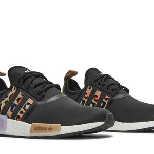adidas NMD R1 Black Purple Leopard (Women's)