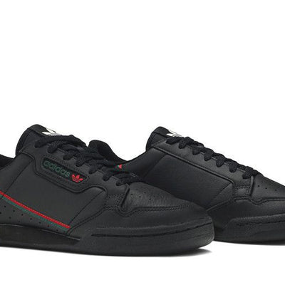 adidas Continental 80 Black Scarlet Green