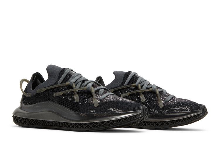 adidas 4D Fusio Black Silver Metallic