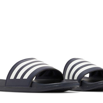 adidas Adilette Comfort Slides Legend Ink Cloud White