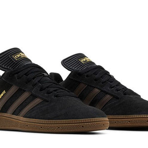 adidas Busenitz Pro Core Black Brown Gold Metallic